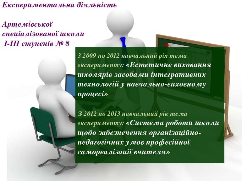 3 2009 по 2012 навчальний рік тема експерименту: «Естетичне виховання школярі...