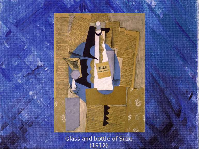 Glass and bottle of Suze (1912)