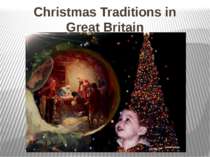 Christmas traditions in Great Britain (різдвяні традиції в Британії)