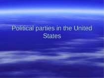 Political parties in USA (Політичні партії в США)