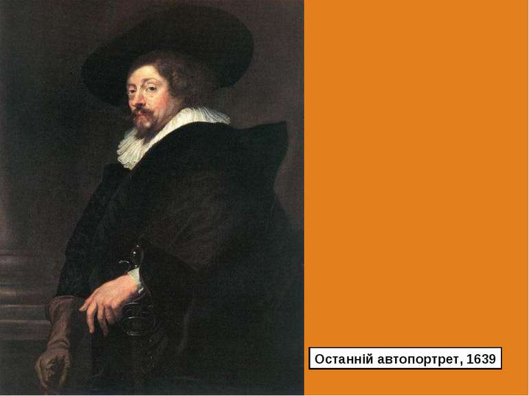 Останній автопортрет, 1639