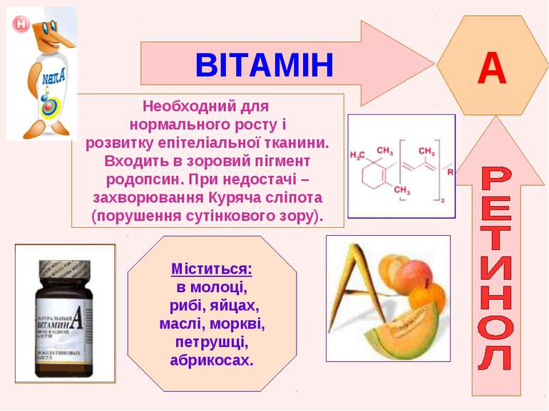 Реферат: Вітаміни та їх синтетичні препарати