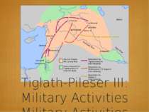 Tiglath-Pileser III: Military Activities