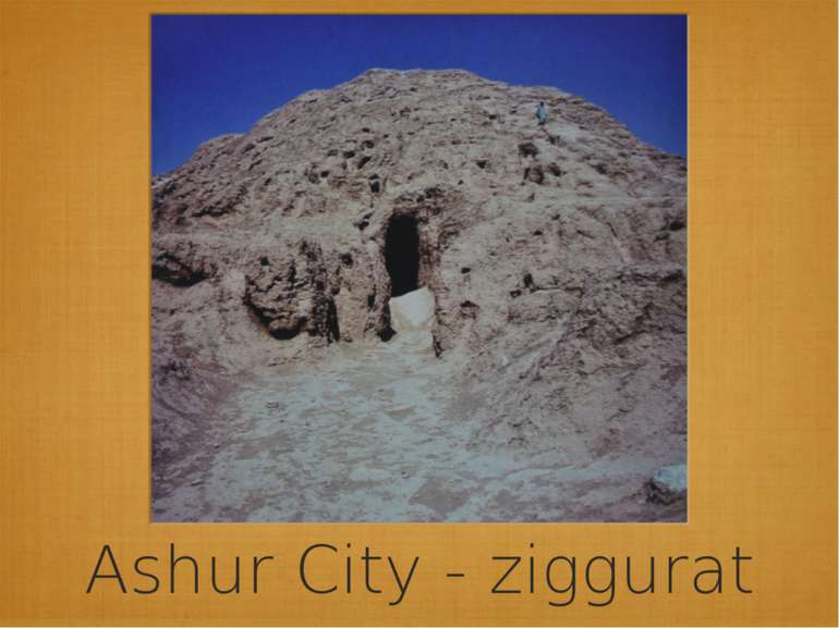 Ashur City - ziggurat
