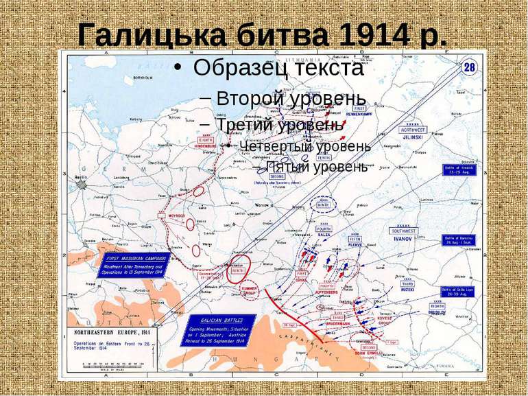 Галицька битва 1914 р.