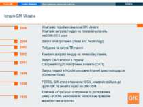 * Історія GfK Ukraine 1995 Компанія «Українські опитування та дослідження рин...