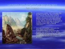 Lermontov took delight in painting mountain landscapes Lermontov's father, Yu...