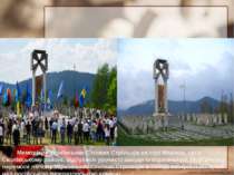 Біля Меморіалу Українських Січових Стрільців на горі Маківка, що у Сколівсько...