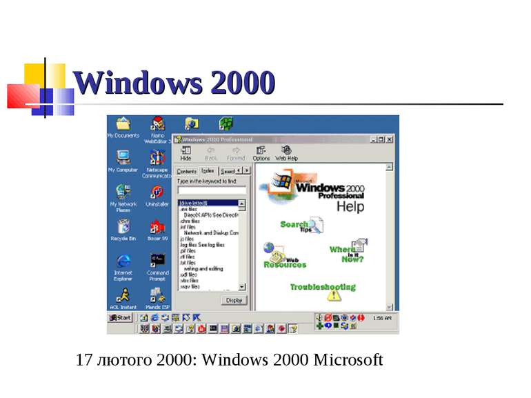 Windows 2000 17 лютого 2000: Windows 2000 Microsoft