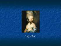 “Lady in Blue”