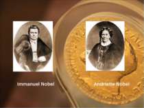 Immanuel Nobel Andriette Nobel