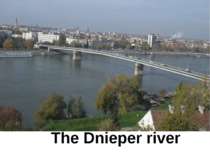 The Dnieper river