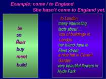 be see read buy meet build to London many interesting facts about … lots of b...