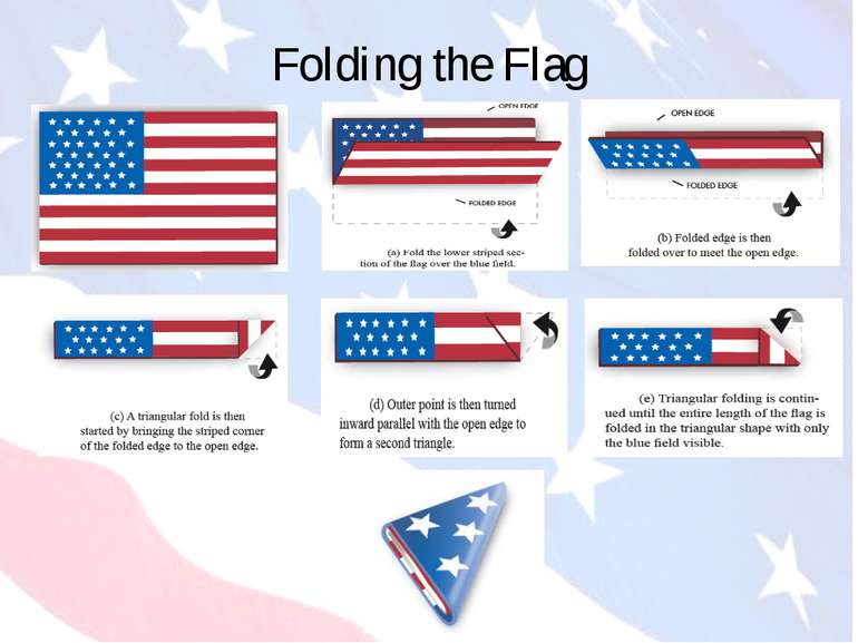 Folding the Flag