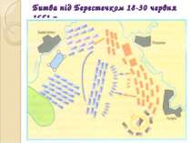 Битва під Берестечком 18-30 червня 1651 р.