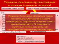 Украинская общественная группа содействия выполнению Хельсинских соглашений Д...