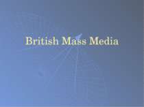 British Mass Media