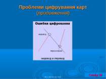 Проблеми цифрування карт (продовження) © С. Костріков, 2012 Слайд 39