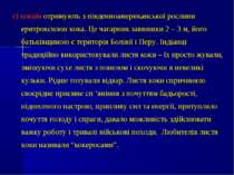 г) кокаїн отримують з південноамериканської рослини еритроксилон кока. Це чаг...