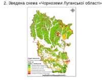 2. Зведена схема «Чорноземи Луганської області»