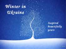 Winter in Ukraine Inspired beautifully yours