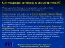 * 4. Посередницькі організації та спільні проекти(6/7) Обидві перспективи бач...