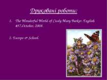 Друковані роботи: The Wonderful World of Cicely Mary Barker. English #37,Octo...