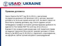 Правова допомога Закон України № 5477 від 06.11.2012 р. врегулював посвідченн...