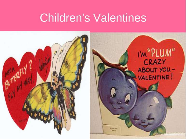 Children's Valentines