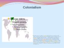 Colonialism Denmark maintained a number of colonies outside Scandinavia, star...