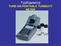 Турбідиметр TURB 430 PORTABLE TURBIDITY METER