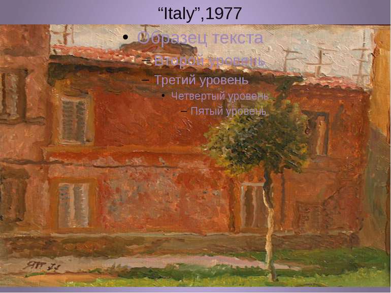 “Italy”,1977