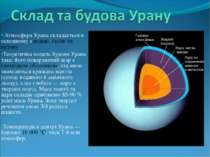 Атмосфера Урана складається в основному з водню, гелію та метану Теоретична м...