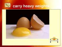 carry heavy weights If you eat a raw egg before eating anything else on Chris...
