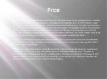 Price Average pricing information divides in three pricing categories: those ...