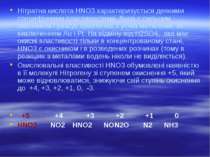 Нітратна кислота HNO3 характеризується деякими специфічними властивостями. Во...