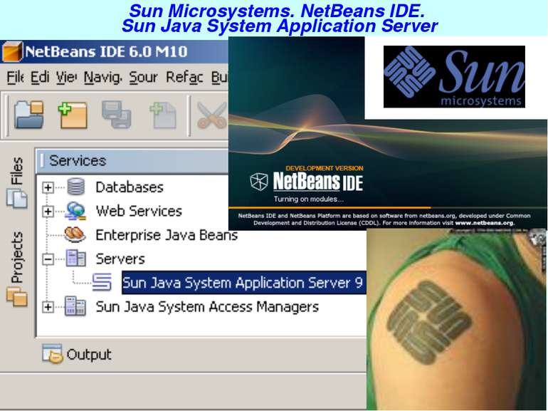 Sun Microsystems. NetBeans IDE. Sun Java System Application Server J2EE