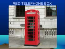 RED TELEPHONE BOX