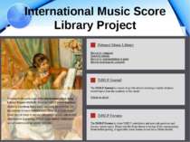 International Music Score Library Project