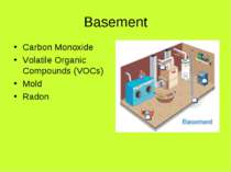 Basement Carbon Monoxide Volatile Organic Compounds (VOCs) Mold Radon