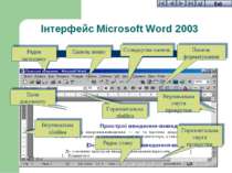 Інтерфейс Microsoft Word 2003 Exit