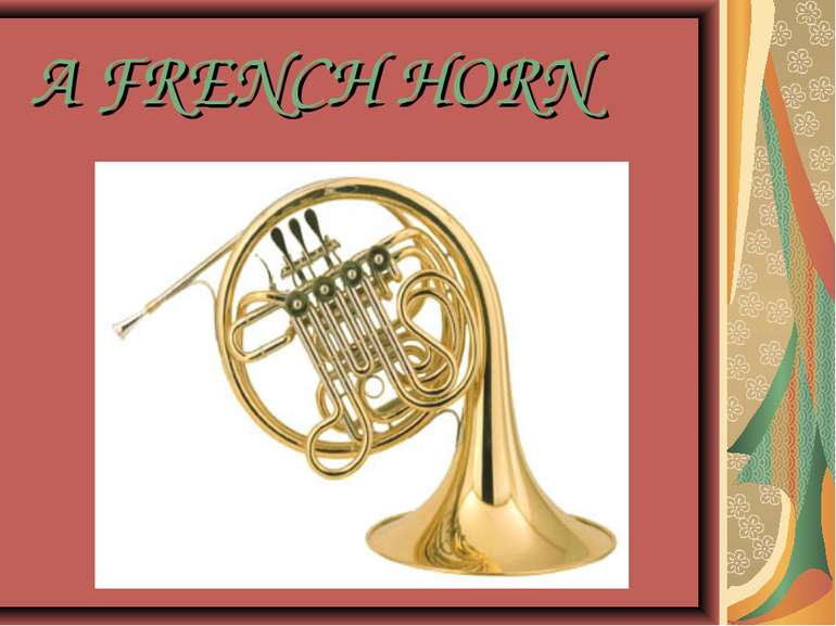 A FRENCH HORN