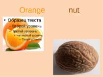 Orange nut