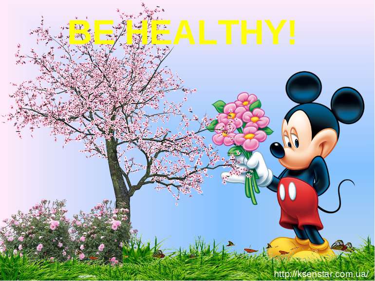 BE HEALTHY! http://ksenstar.com.ua/