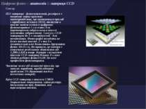 Сенсор ПЗЗ матриця - фоточуттєвий, розміром з поштову марку кристал напівпров...