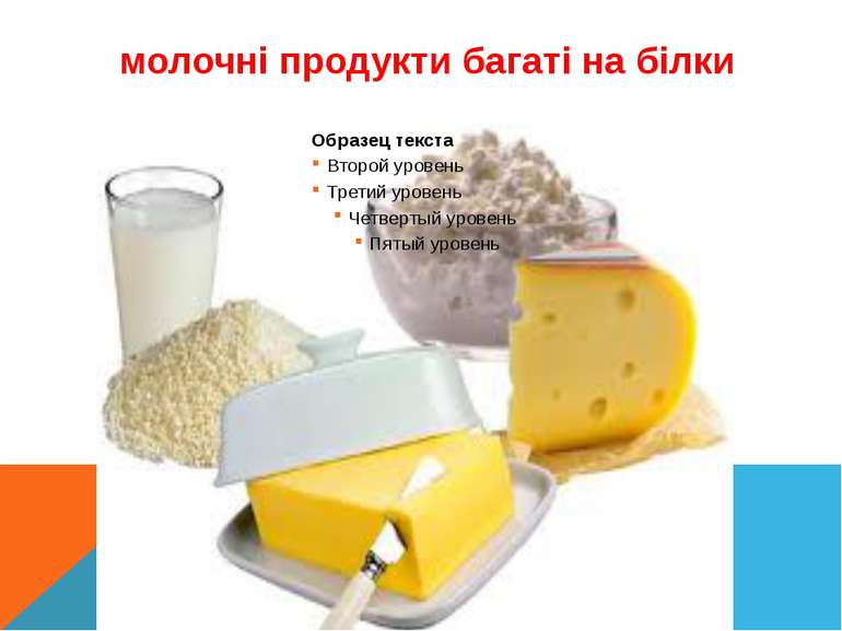 молочні продукти багаті на білки