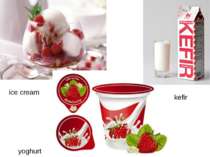 ice cream kefir yoghurt