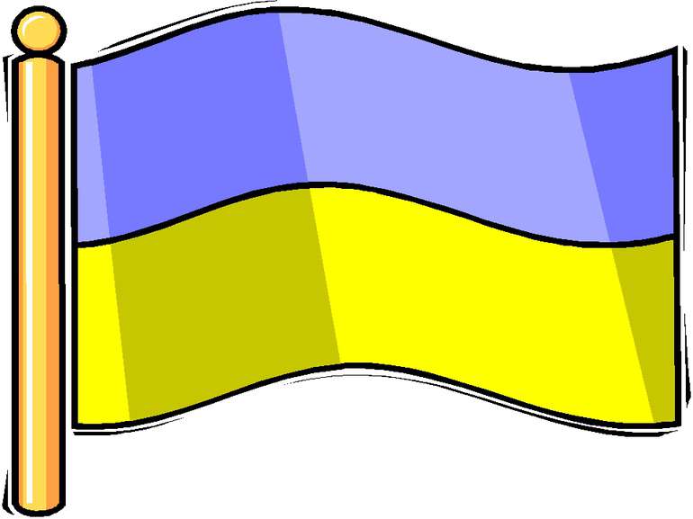 Національний прапор України являє собою прямокутне полотнище, яке складається...
