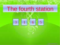3 5 6 1 The fourth station