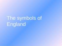 The symbols of England